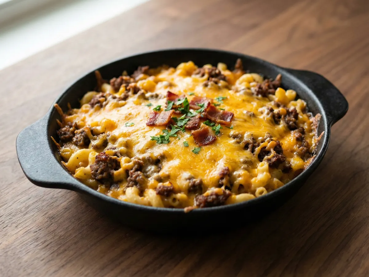 Cheeseburger Casserole