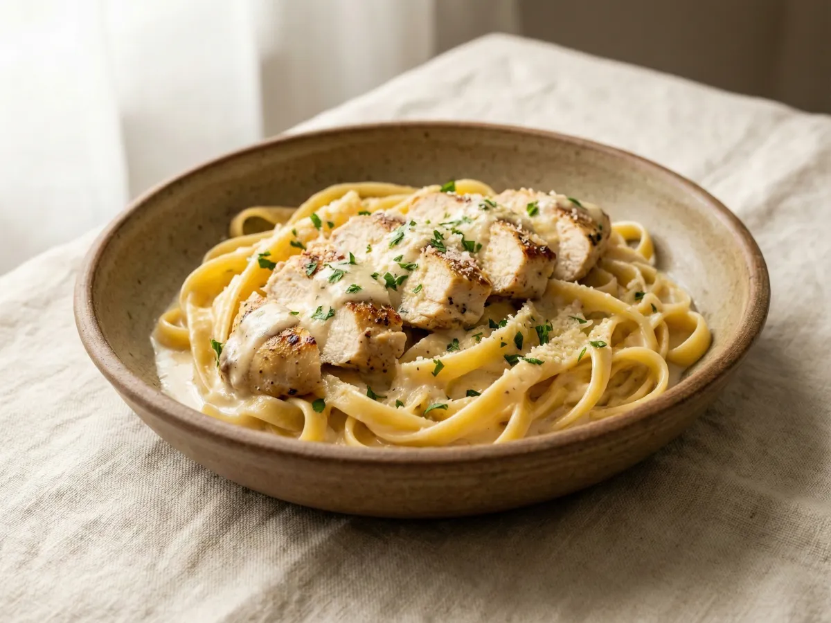 Chicken Alfredo Pasta