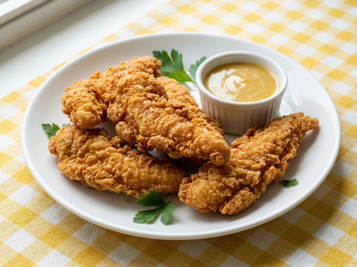 Chicken Tenders With Honey Mustard
