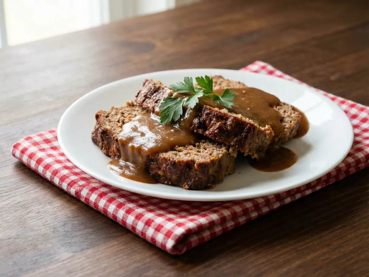 Meatloaf with Gravy