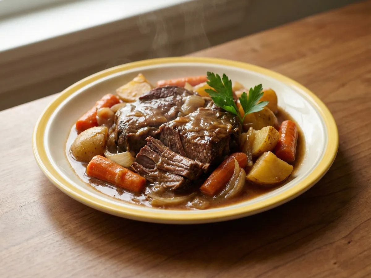 Pot Roast With Vegetables