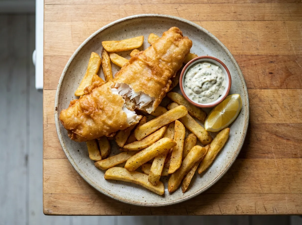 Fish And Chips Australian Style
