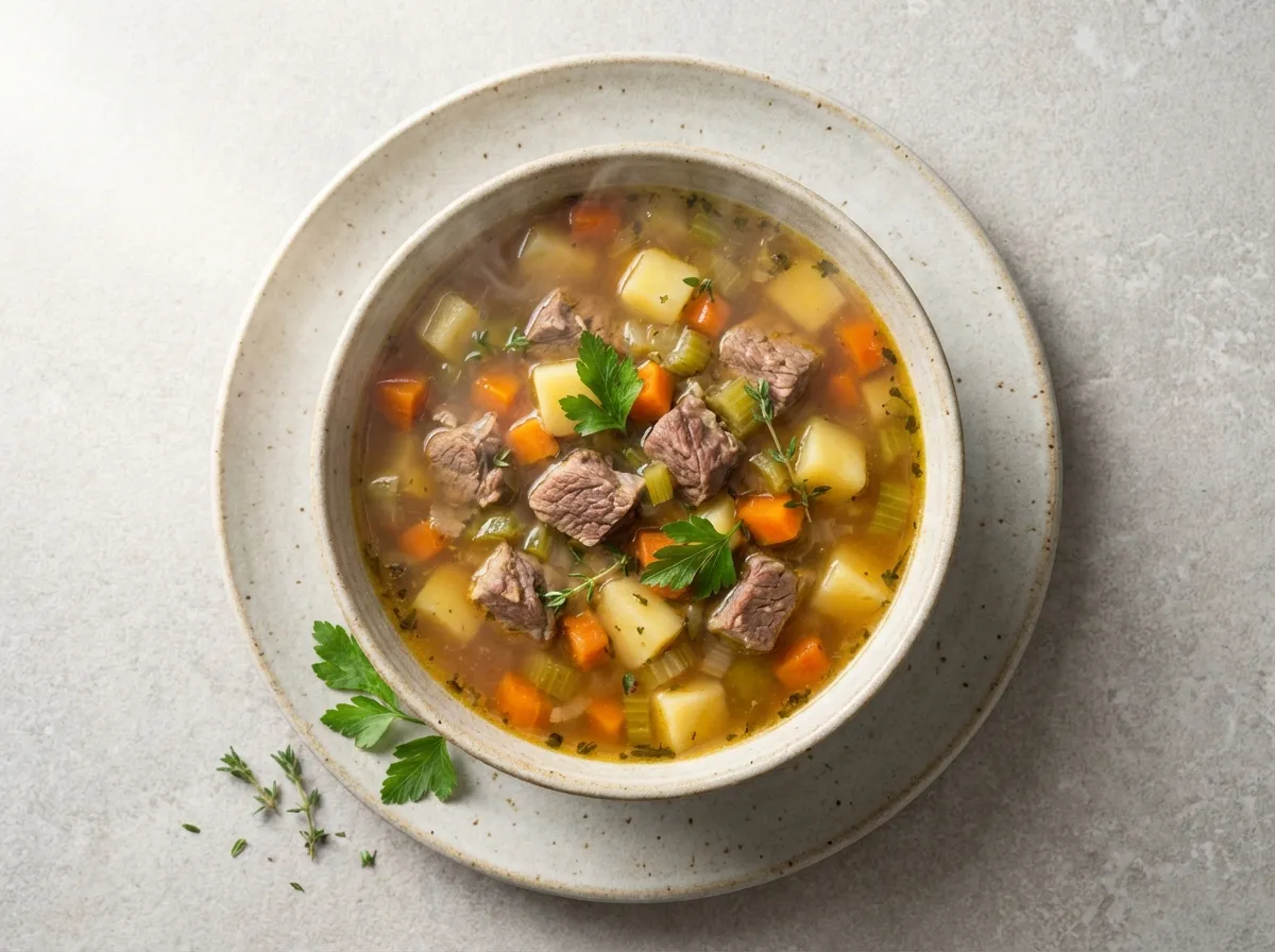 Lamb And Vegetable Soup