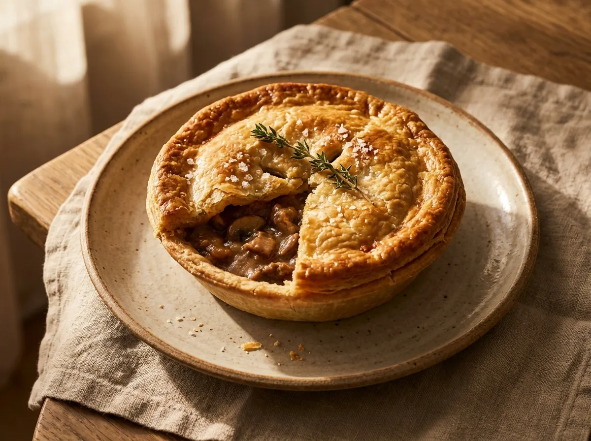 Beef And Mushroom Pie