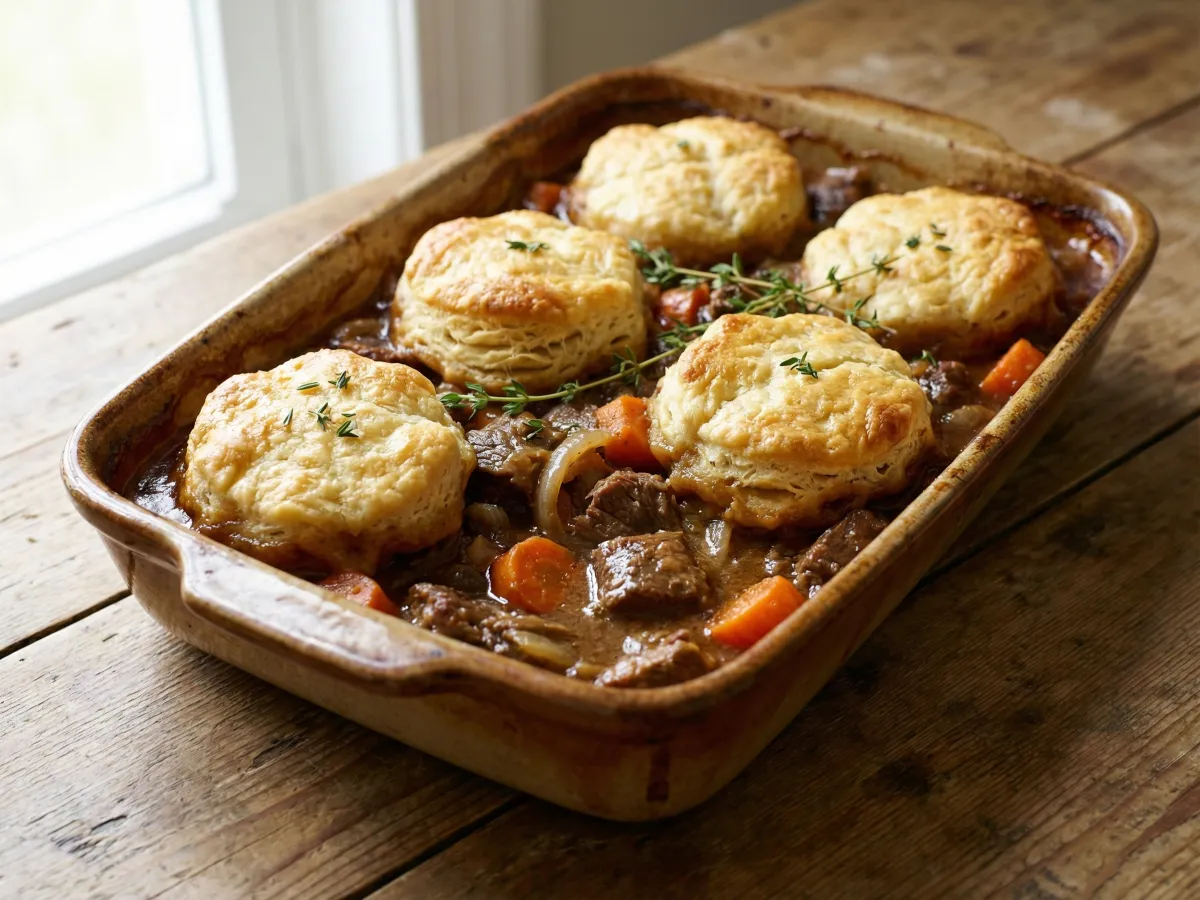 Beef Cobbler