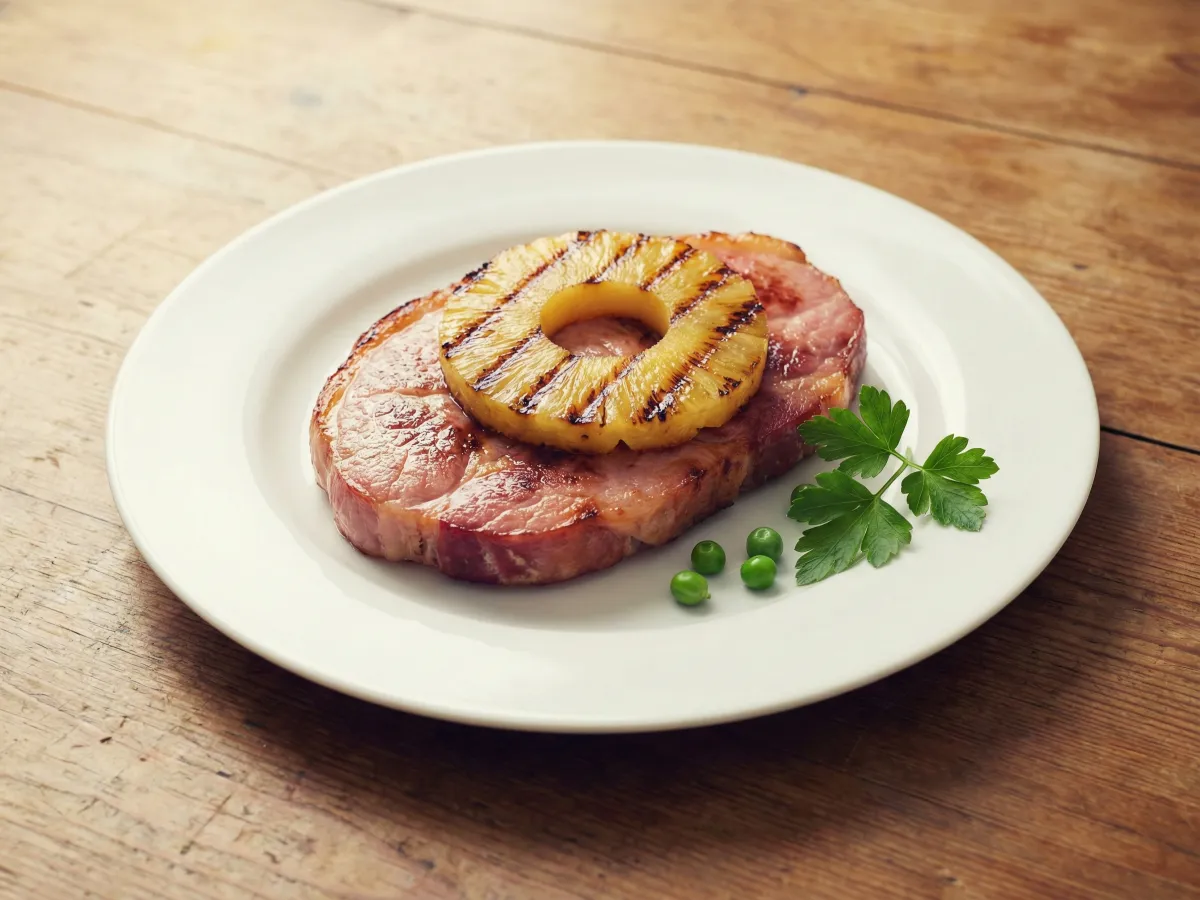 Gammon With Pineapple