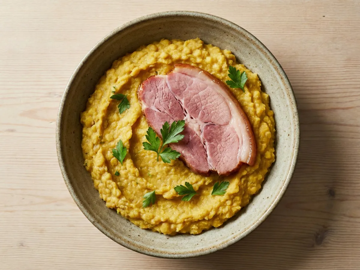 Pease Pudding with Ham