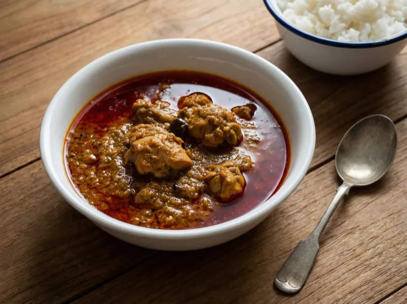 Burmese Chicken Oil Curry