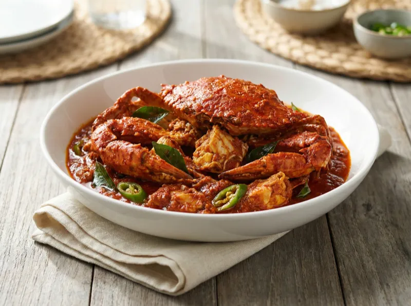 Masala Crab (Burmese-style)