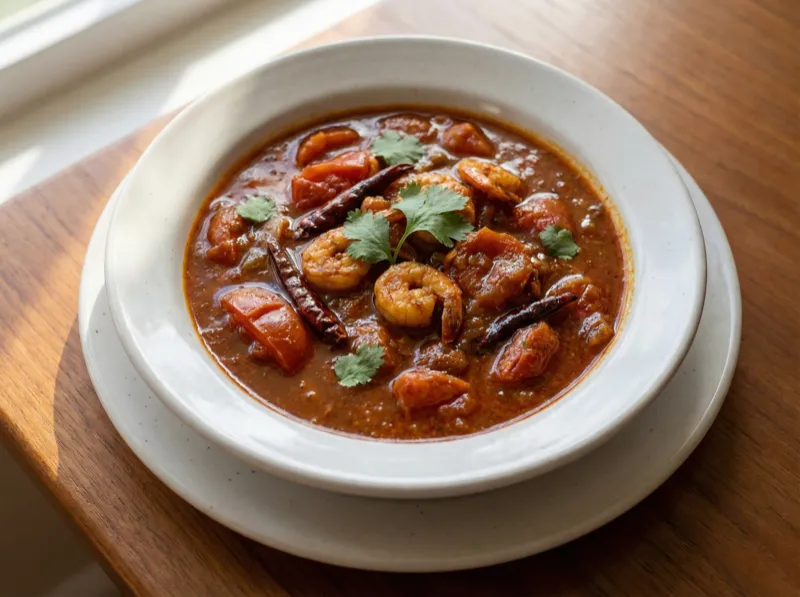 Tomato with Shrimp Paste Curry
