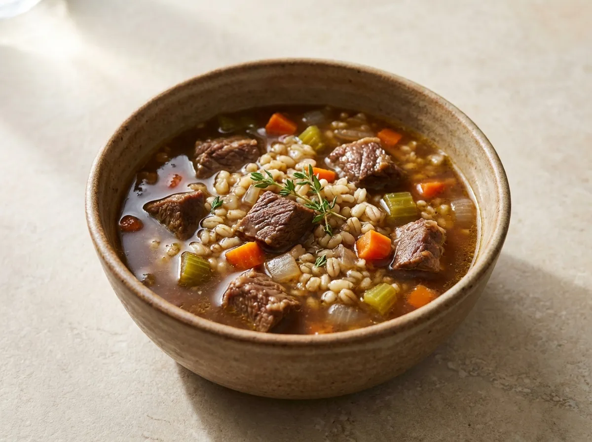 Beef Barley Soup