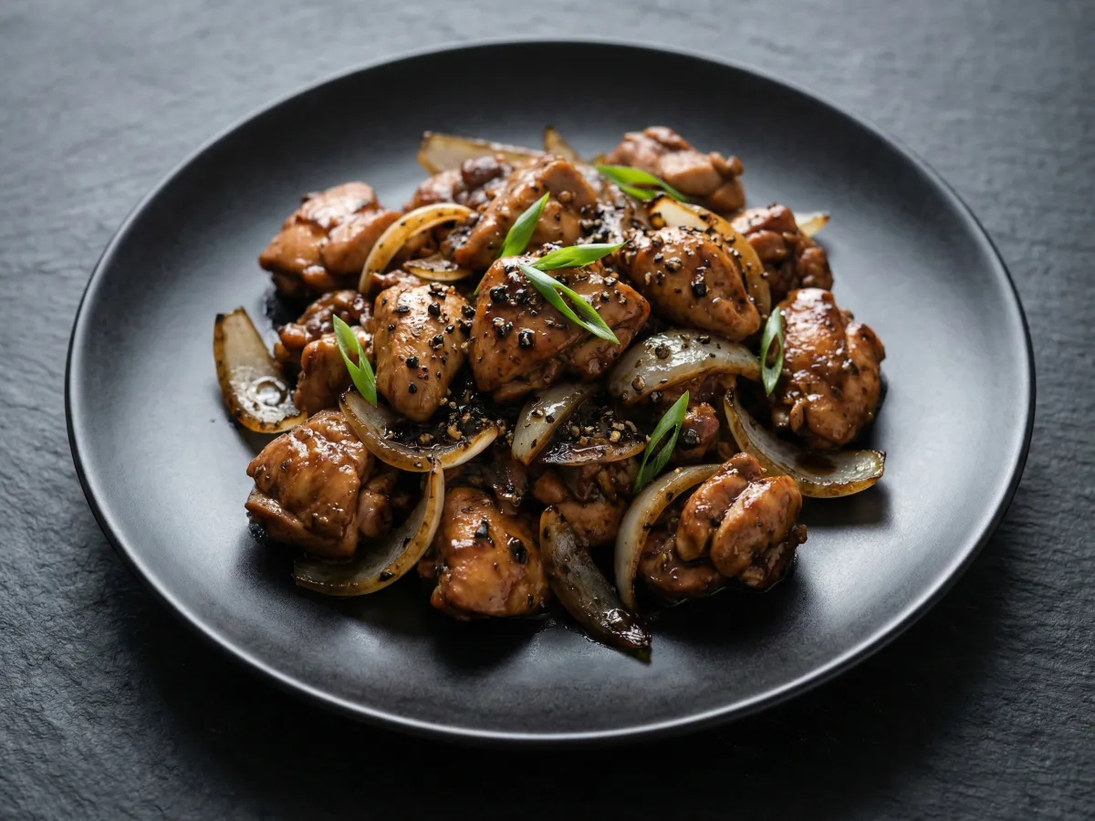 Black Pepper Chicken