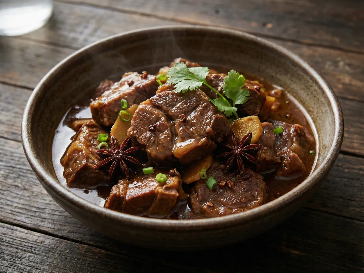 Chinese Braised Beef