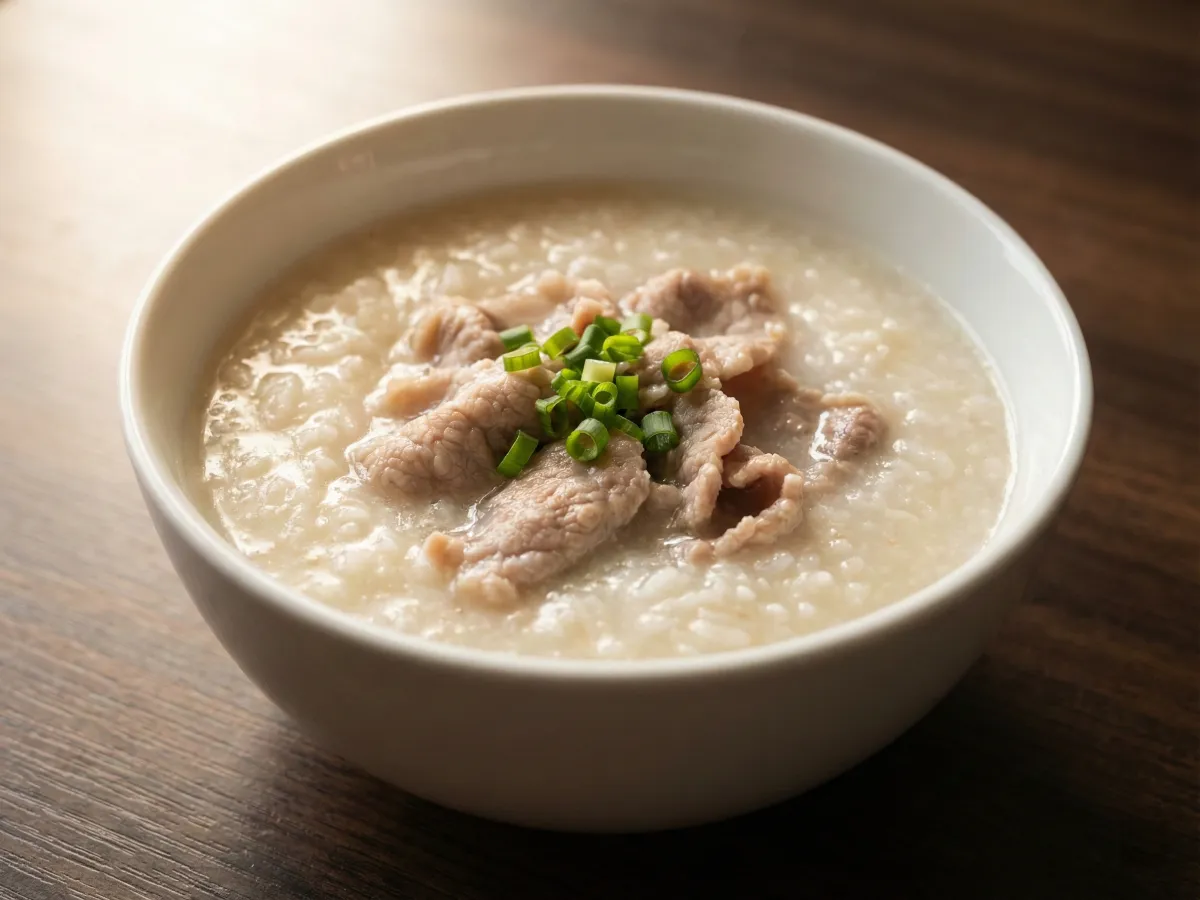 Congee With Pork