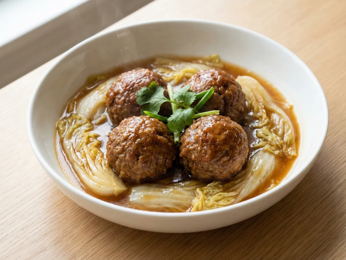Lion's Head Meatballs