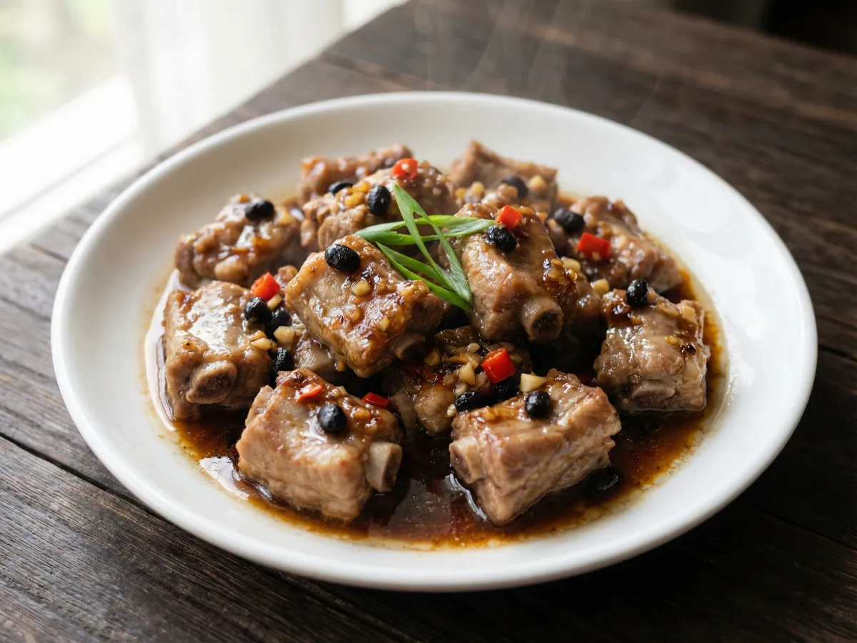 Spare Ribs With Black Bean