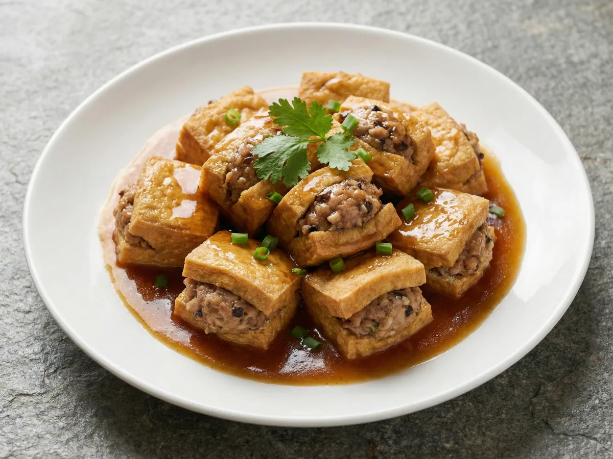 Stuffed Tofu