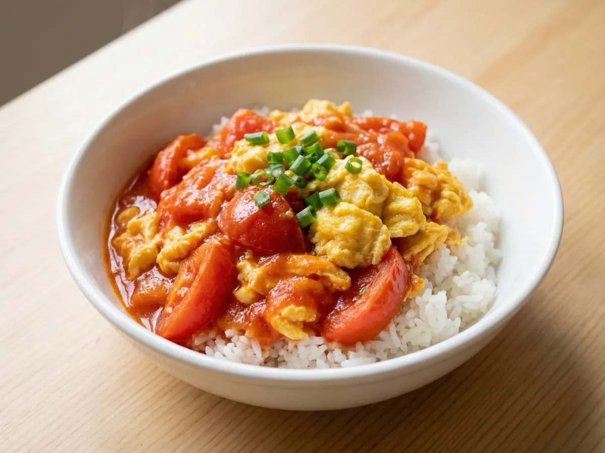 Tomato Egg Rice