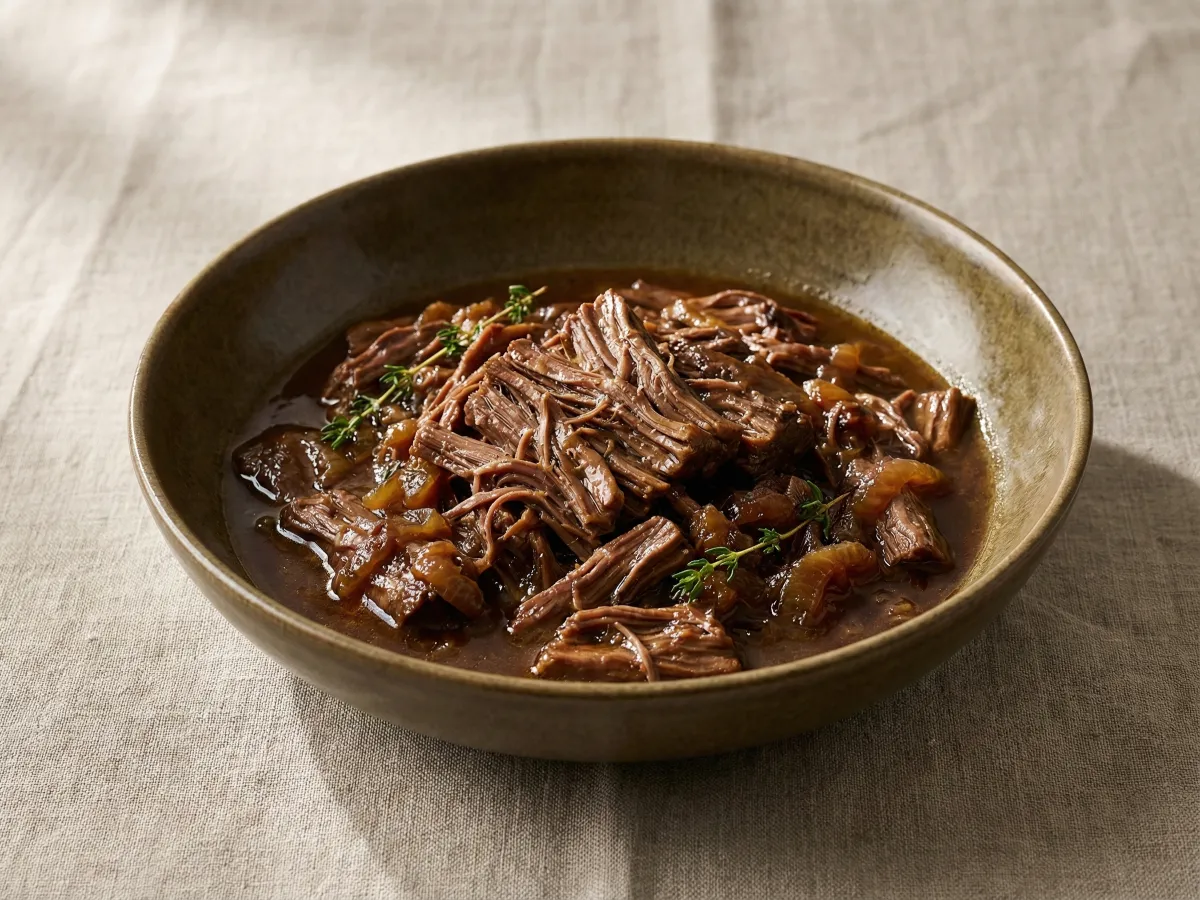 Draadjesvlees (Dutch Braised Beef)