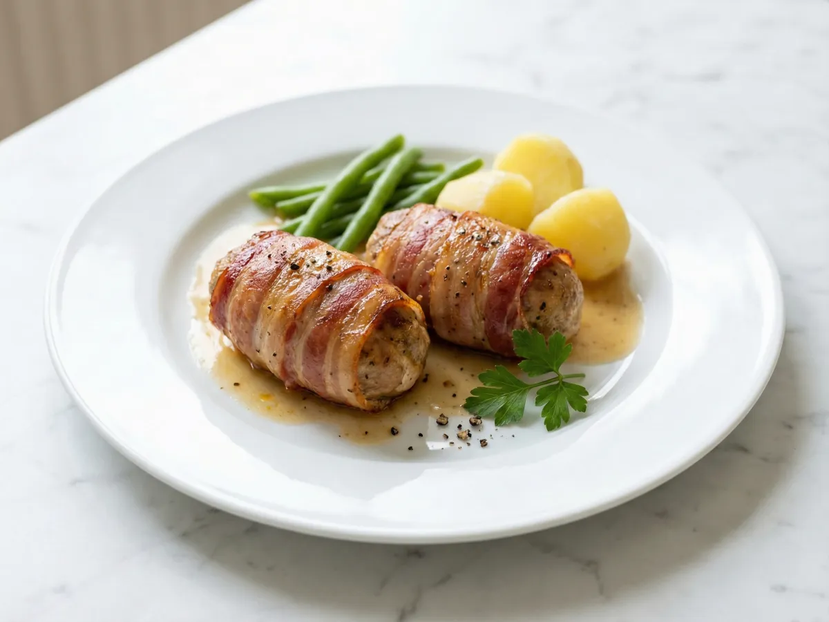 Slavink (Dutch Meat Roll)