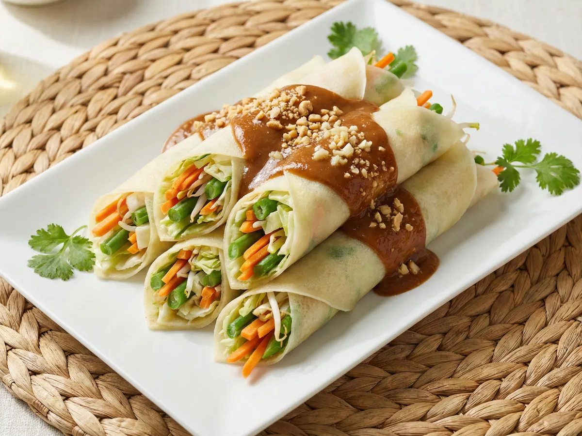 Lumpiang Sariwa (Fresh Spring Rolls)