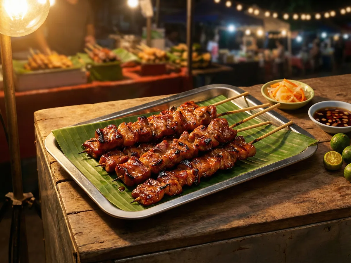 Pork BBQ Skewers