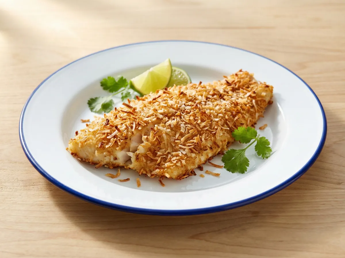 Coconut Crusted Fish