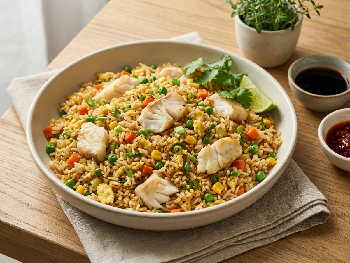 Fish Fried Rice