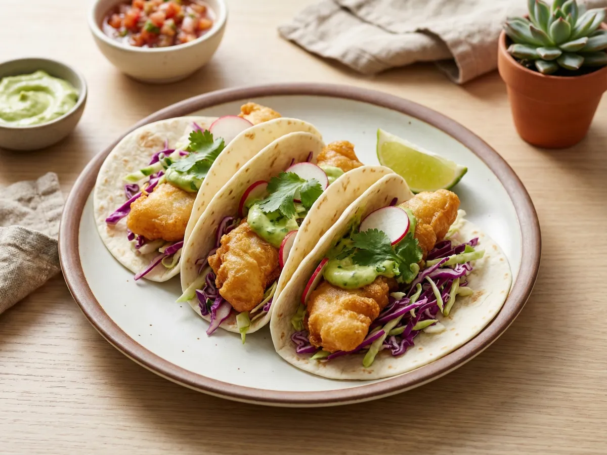 Fish Tacos With Slaw