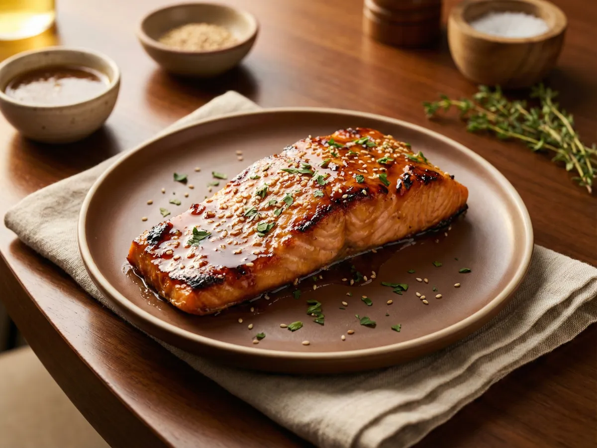 Honey Garlic Salmon