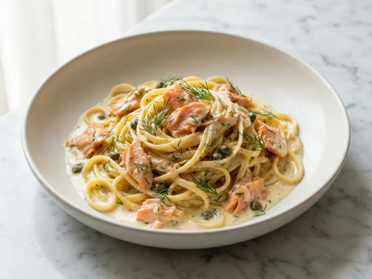 Smoked Salmon Pasta
