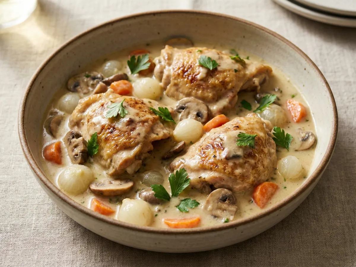 Chicken Fricassee