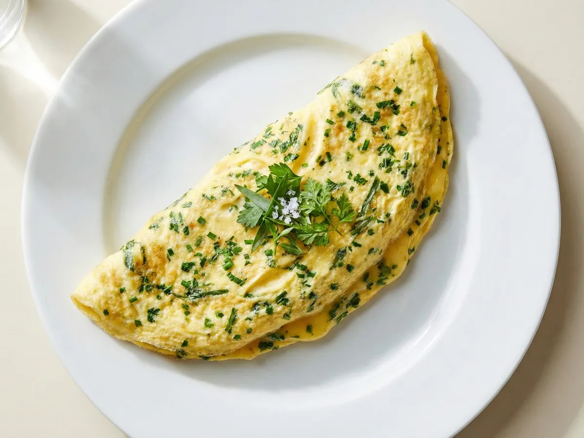 Omelette Aux Fines Herbes