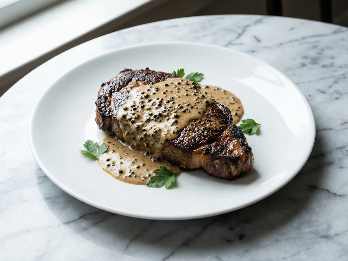 Steak Au Poivre