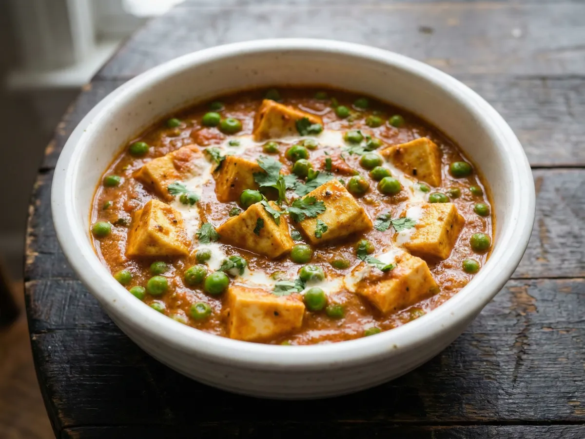 Matar Paneer