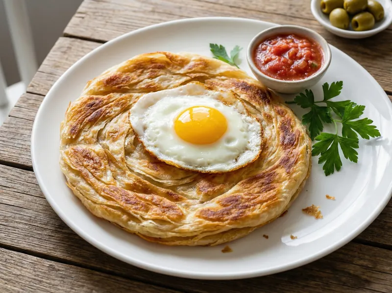 Malawach With Egg