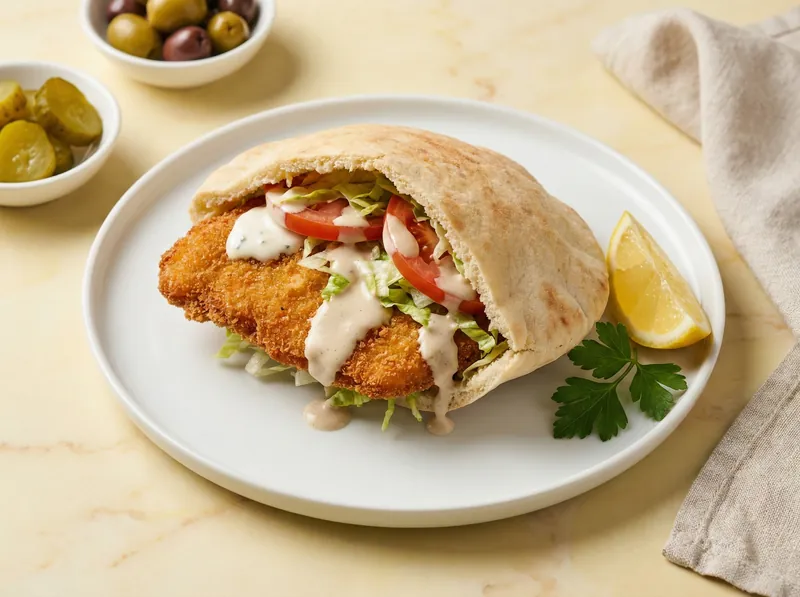 Schnitzel Pita