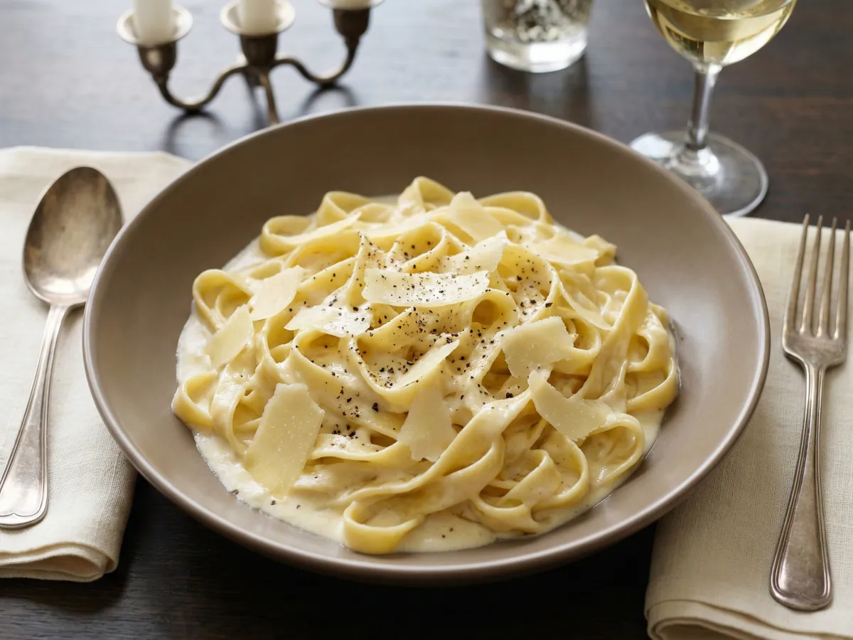 Fettuccine Alfredo