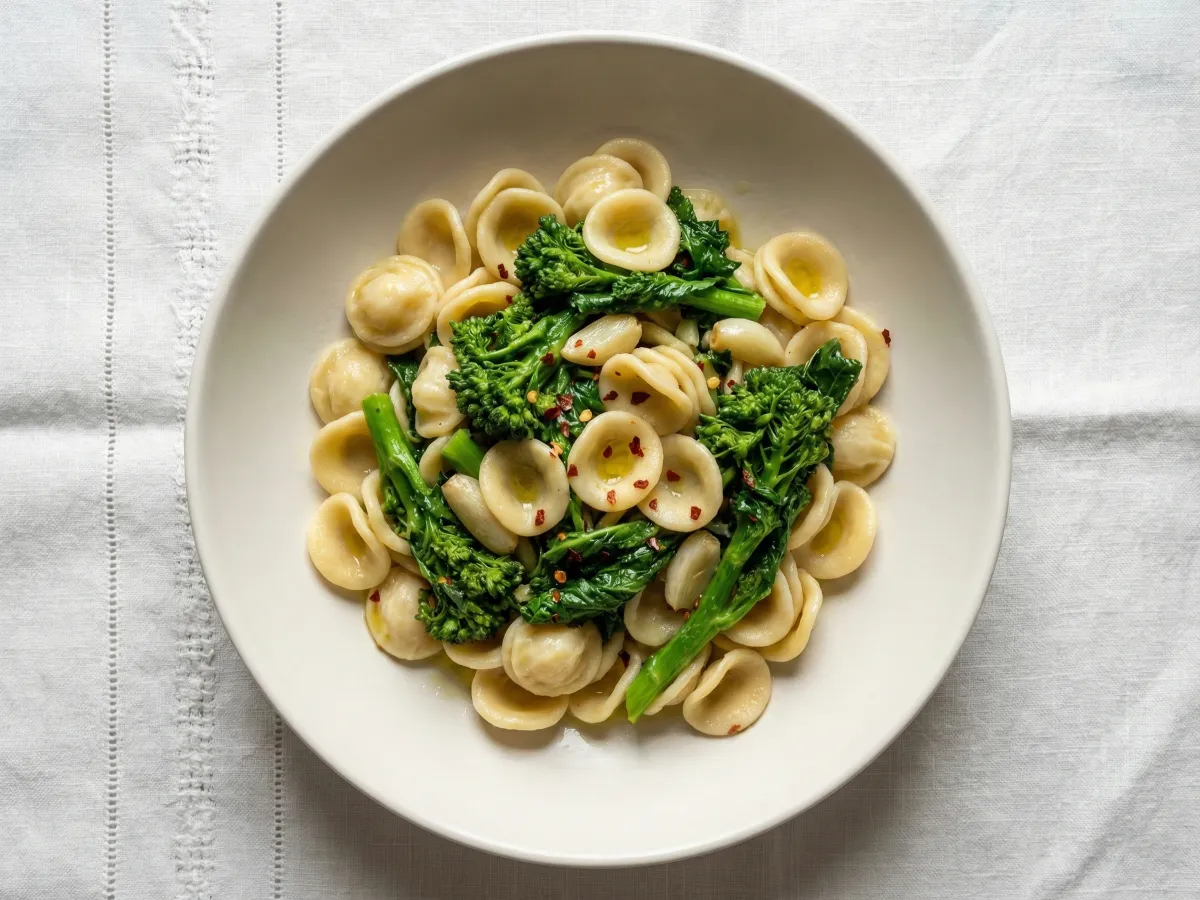 Orecchiette Con Cime Di Rapa