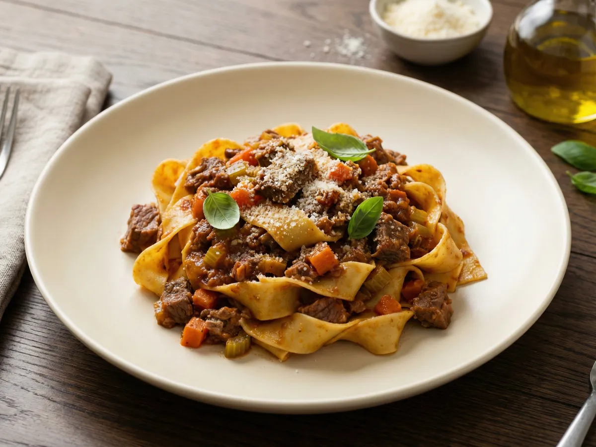 Pappardelle Al Ragu