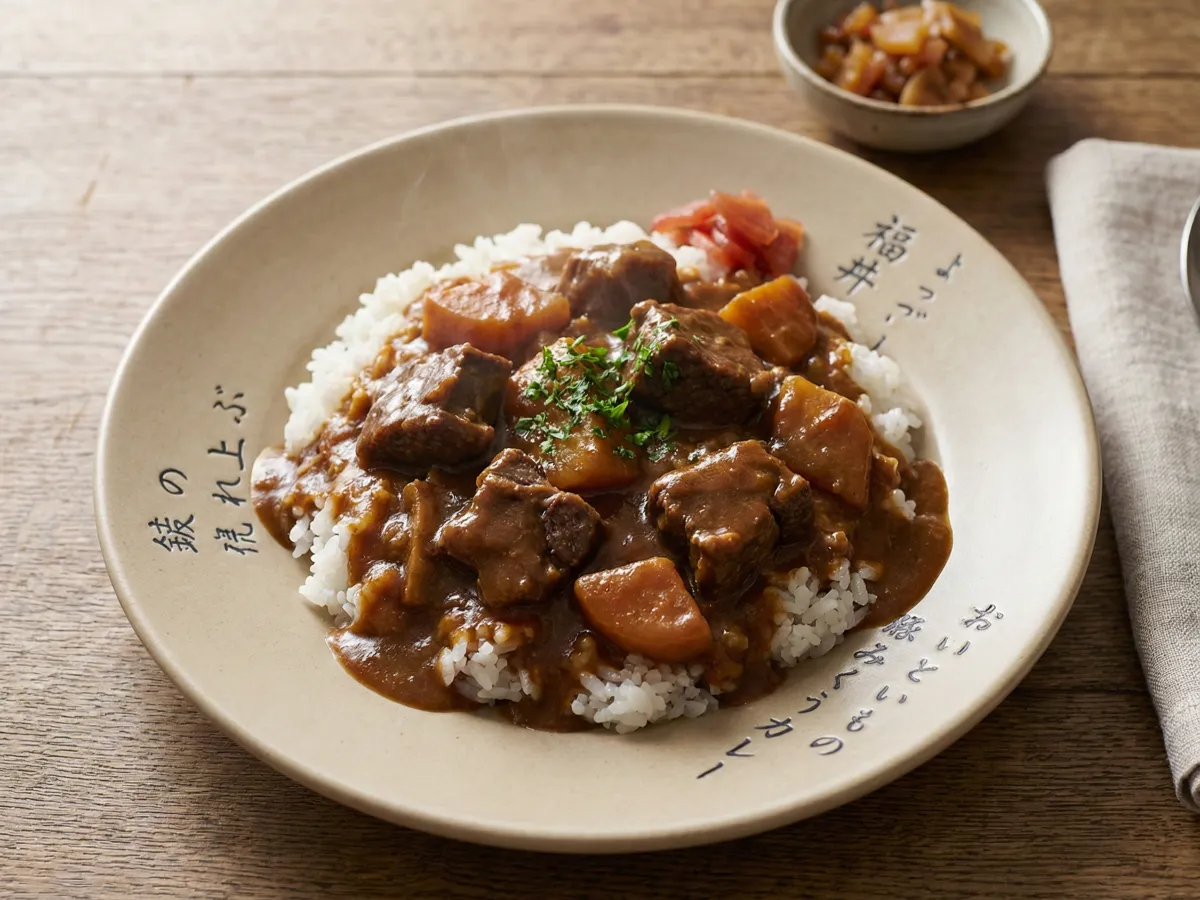 Beef Curry Japanese Style