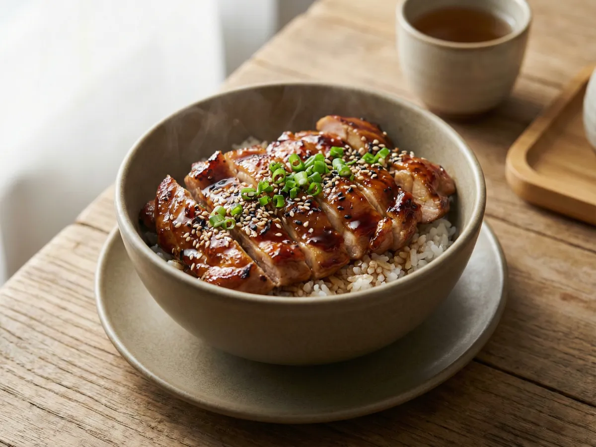 Chicken Teriyaki Don