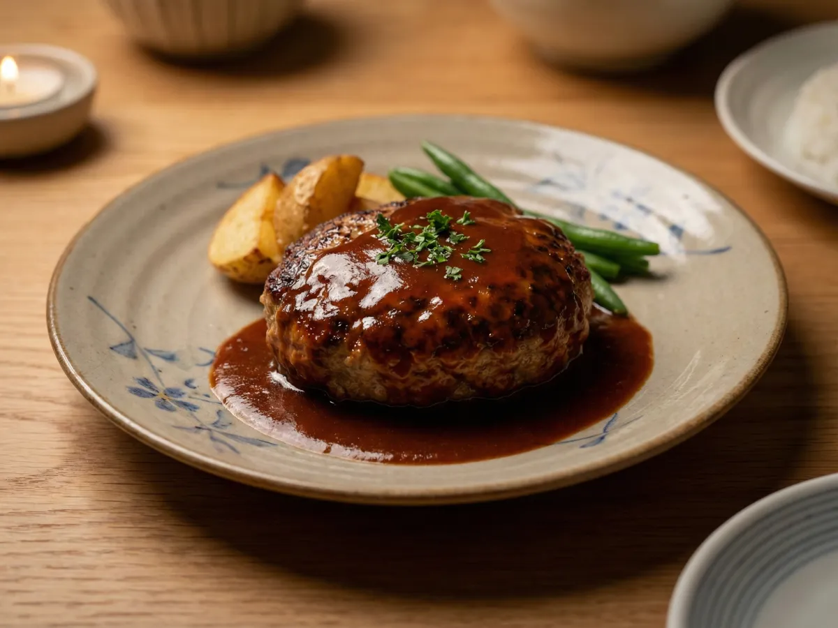 Hambagu (Japanese Hamburger Steak)