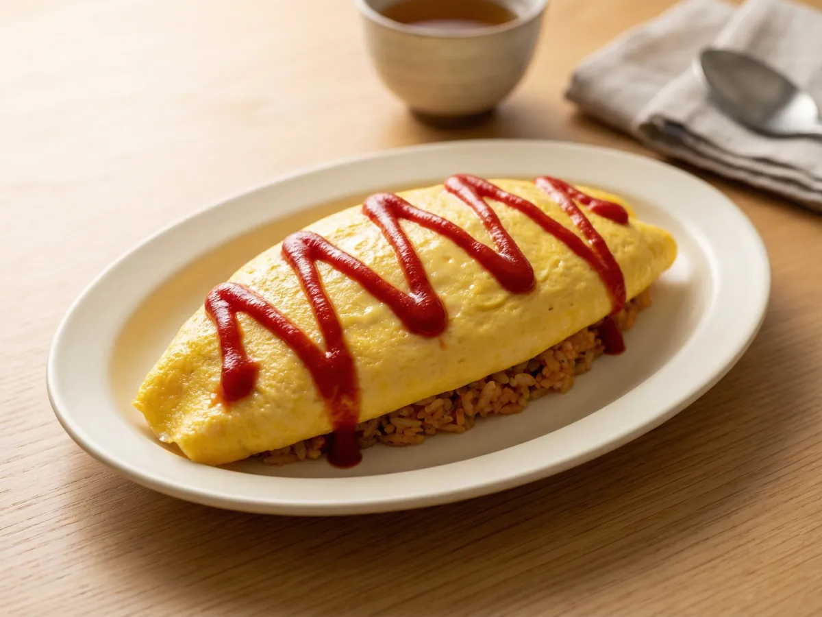 Omurice (Omelette Rice)