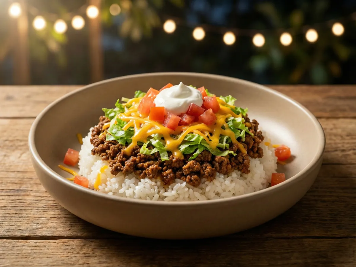 Taco Rice