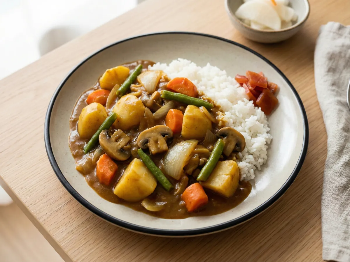 Vegetable Curry Japanese Style