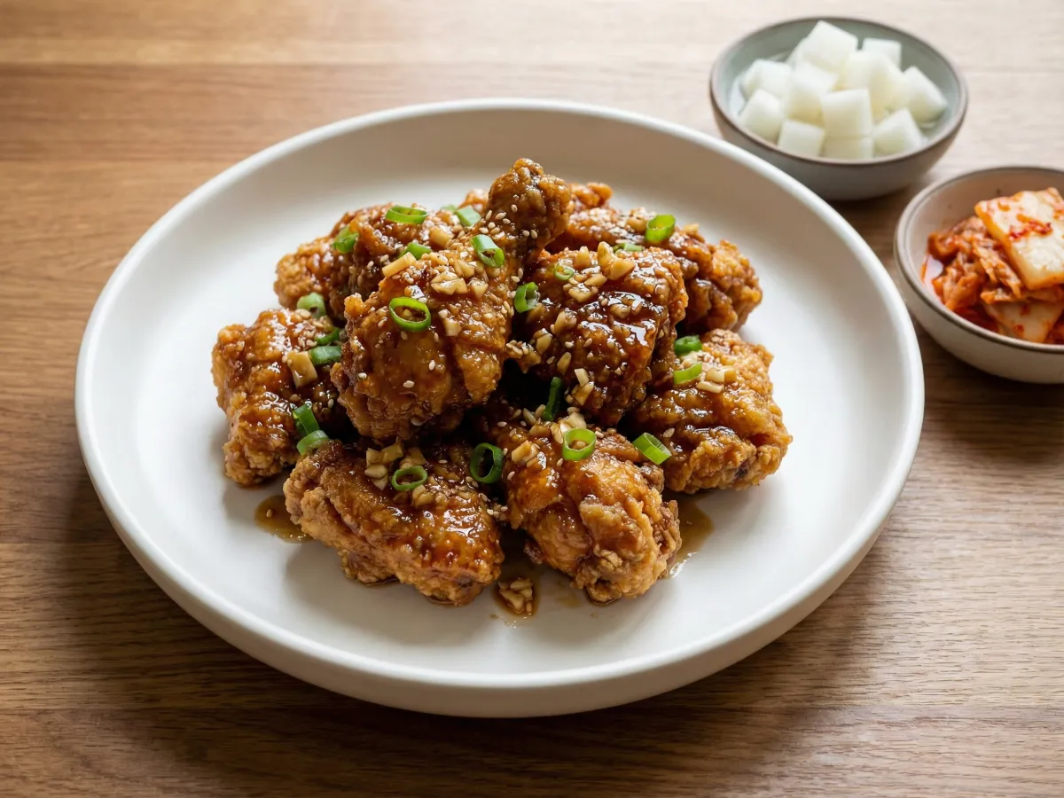 Garlic Soy Fried Chicken