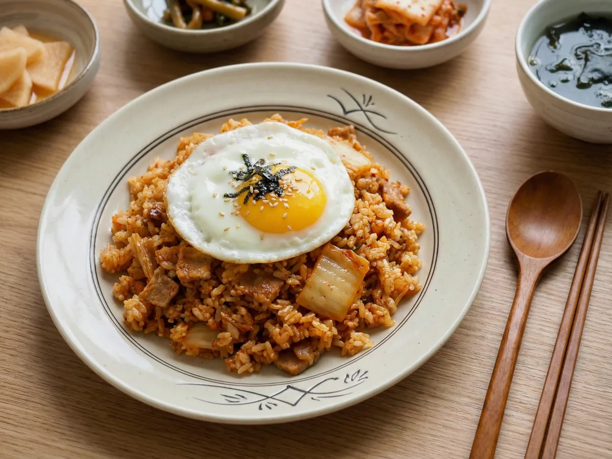 Kimchi Bokkeumbap (Kimchi Fried Rice)