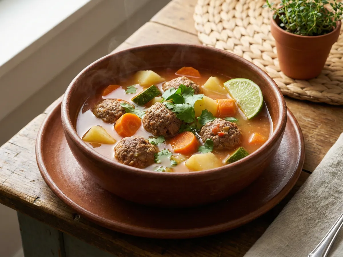 Albondigas Soup