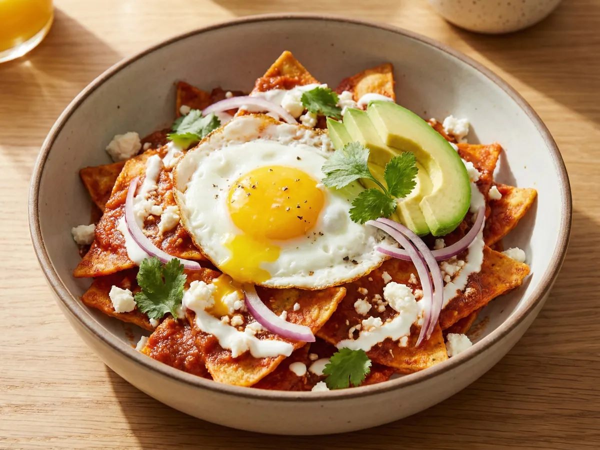 Chilaquiles Rojos